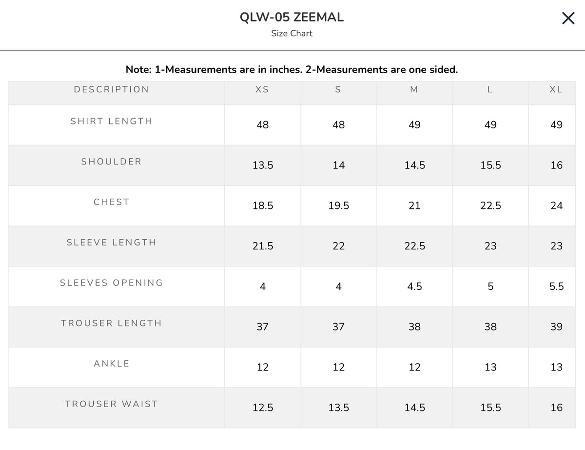 QLW-05 ZEEMAL | Qline Linen ‘26 | Qalamkar