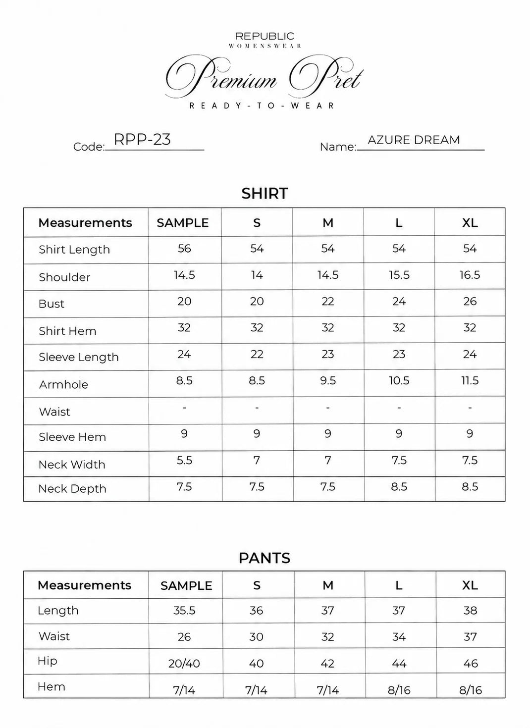Azure Dream | Premium Pret '26 | Republic Womenswear