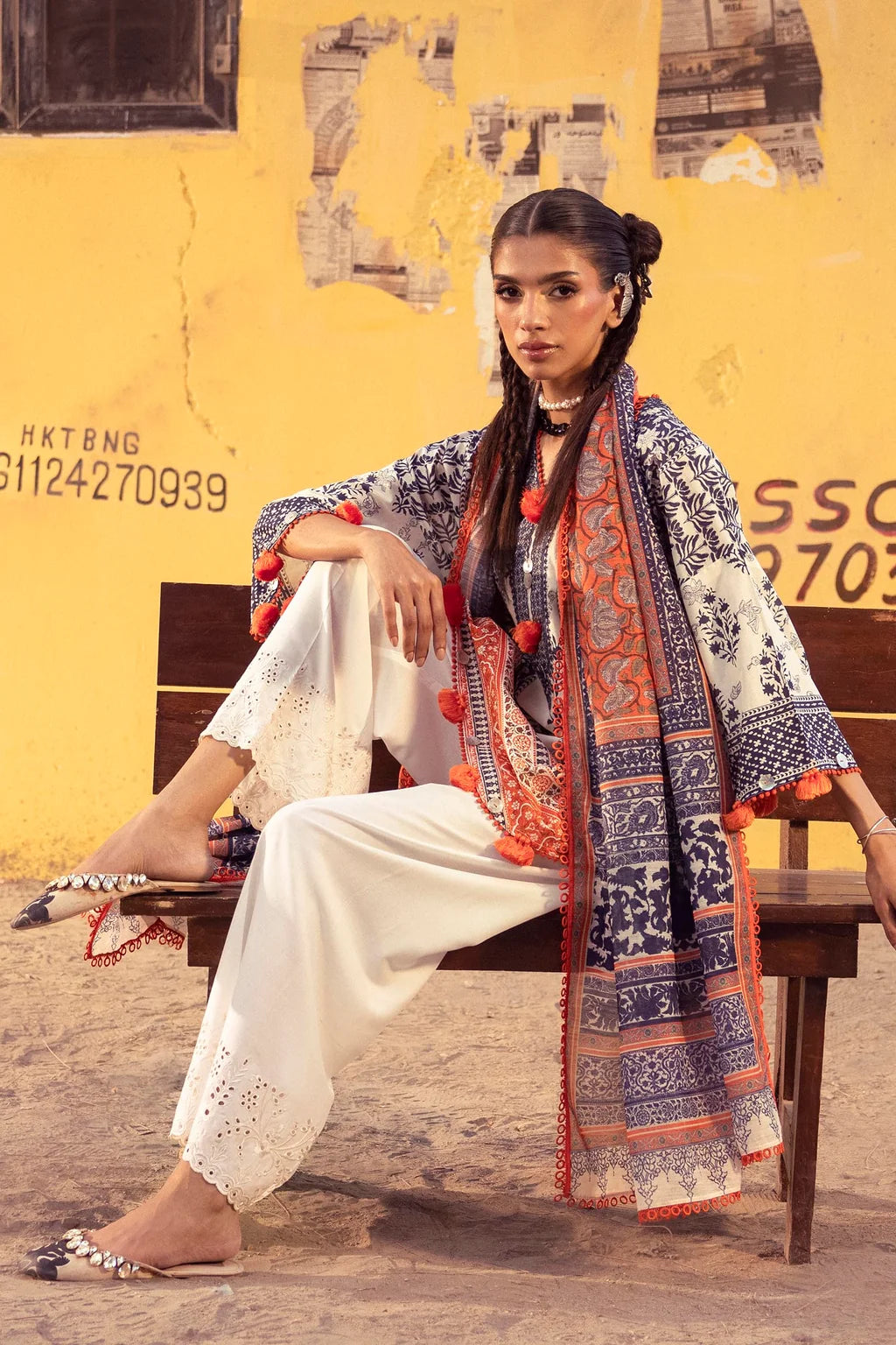 H265-006B-2BG | New Arrivals | Sana Safinaz