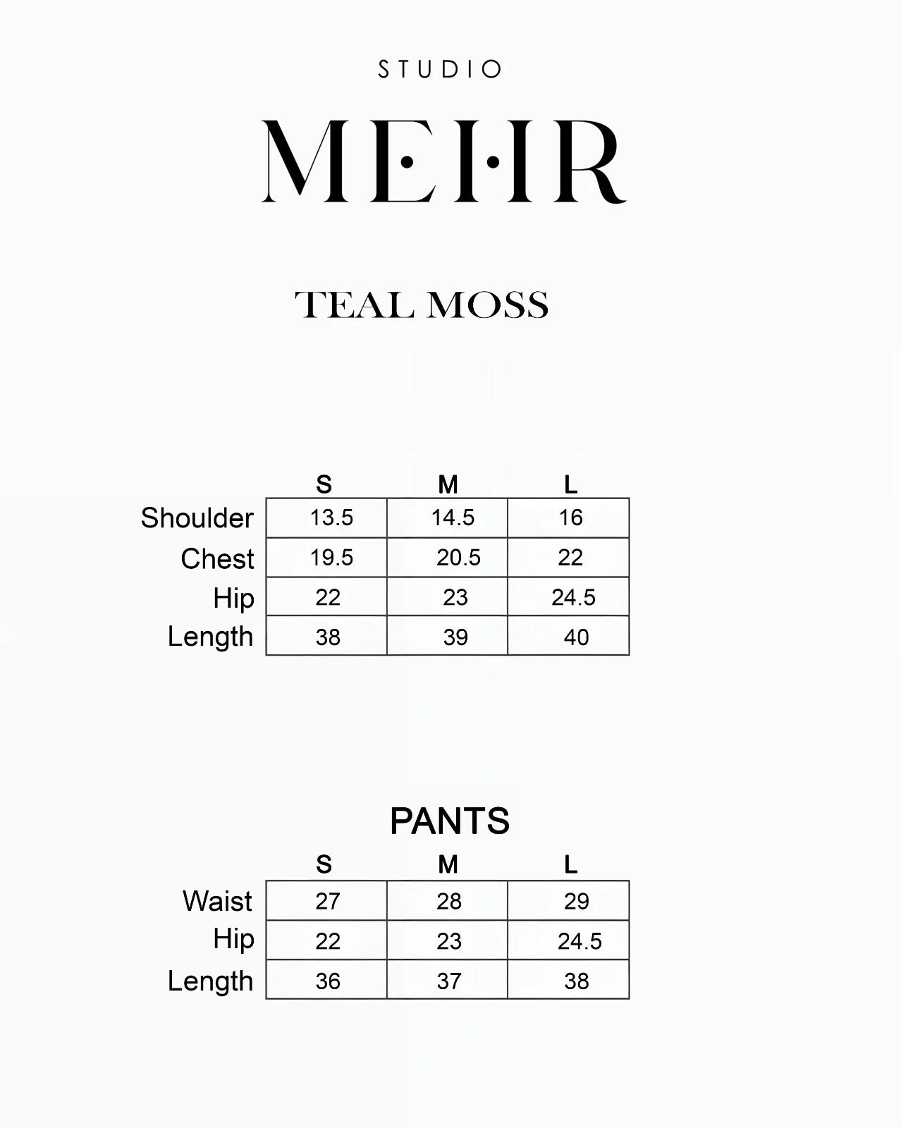 TEAL MESS | Studio Mehr