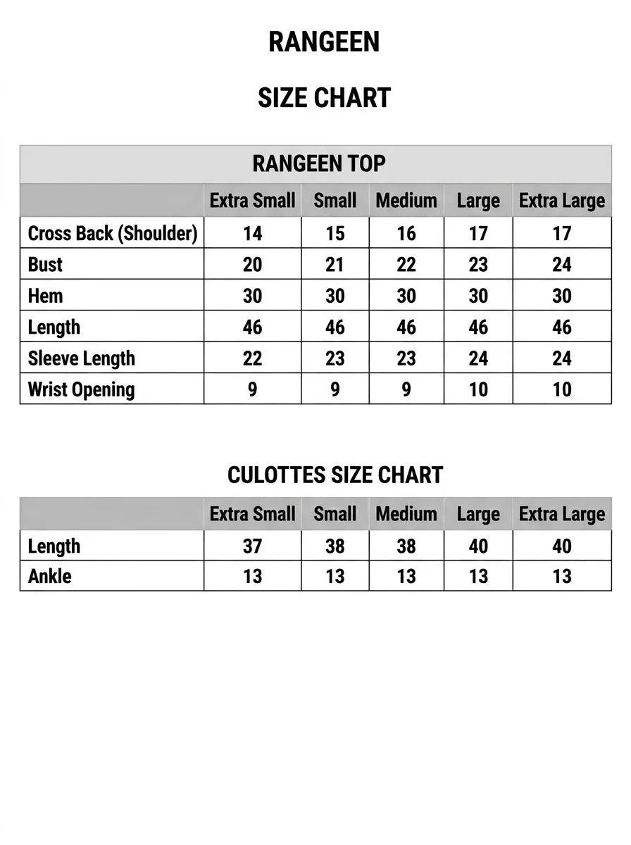 RANGEEN | NEW ARRIVALS | ZARA SHAHJAHAN