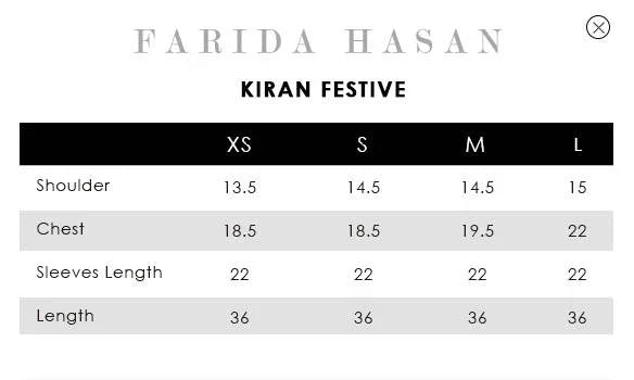 Kiran Festive | Festive Edit '26 | FARIDA HASAN