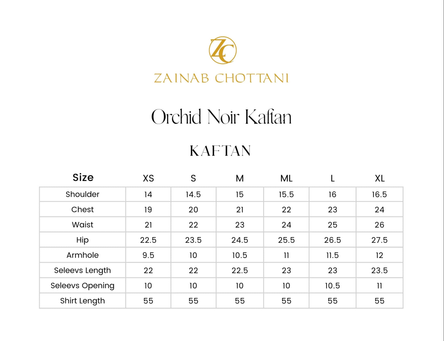 Orchid Noir Kaftan | Summer Edition '26 | Zainab Chottani