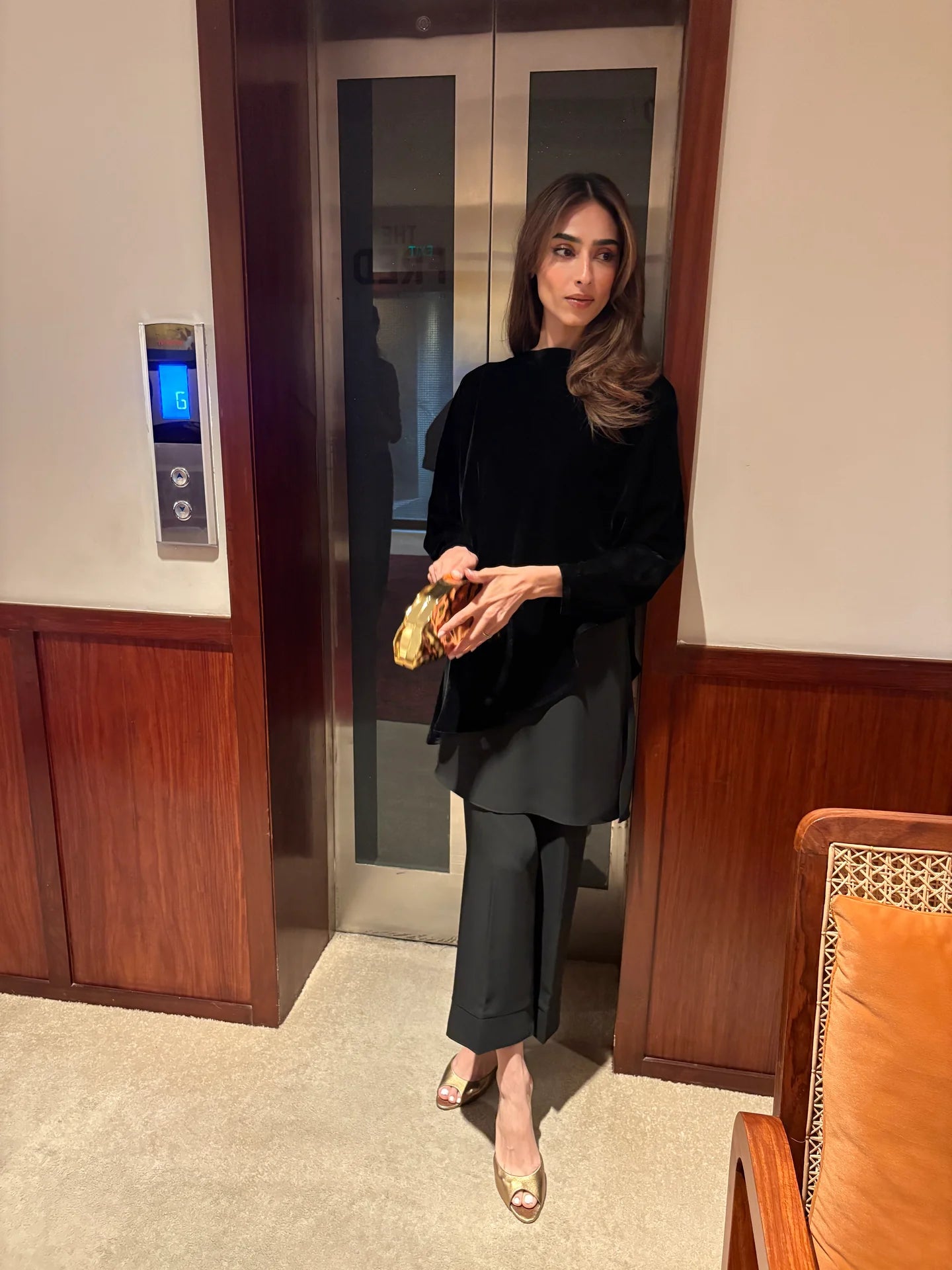 VELVET CAPE SET | SAK ATELIER