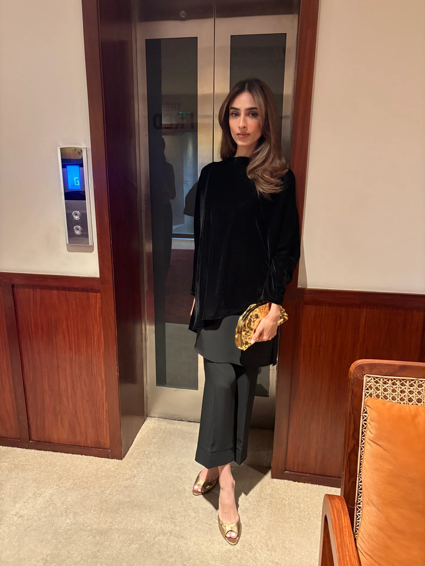 VELVET CAPE SET | SAK ATELIER