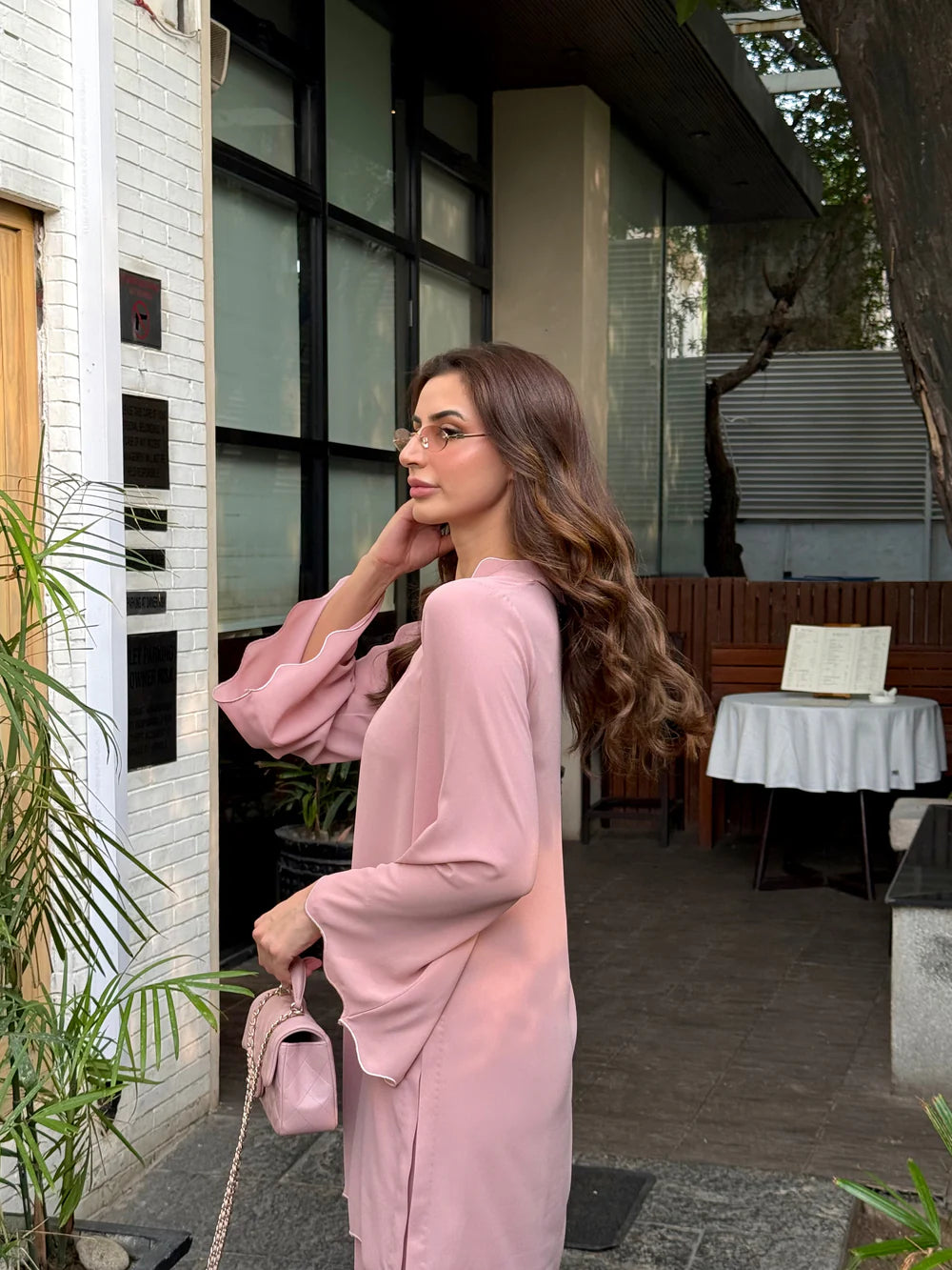 Tea Pink Scallop Set | LIRA