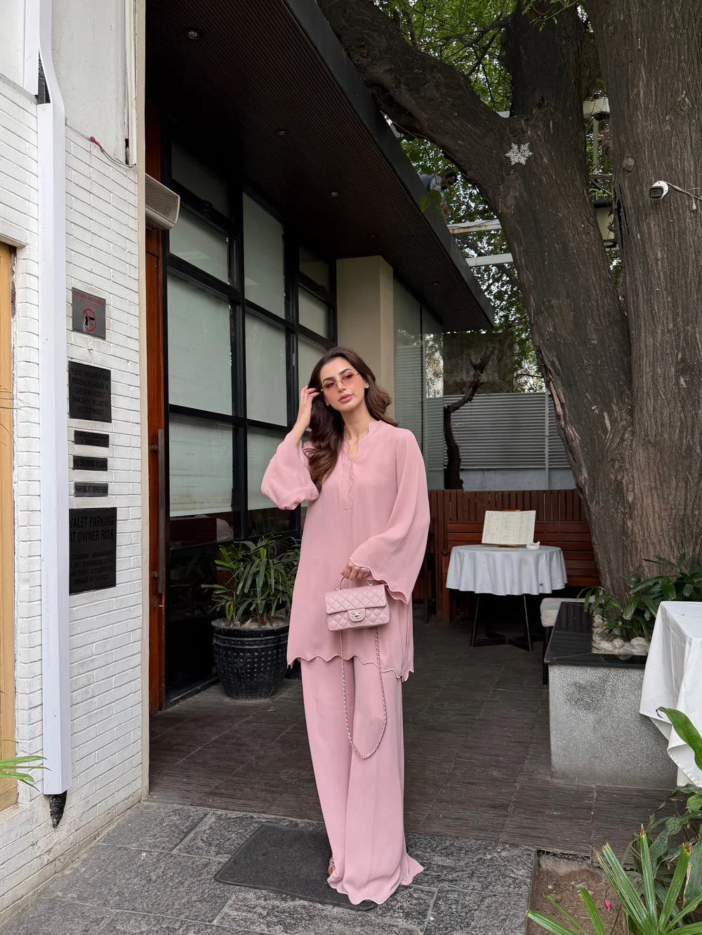 Tea Pink Scallop Set | LIRA