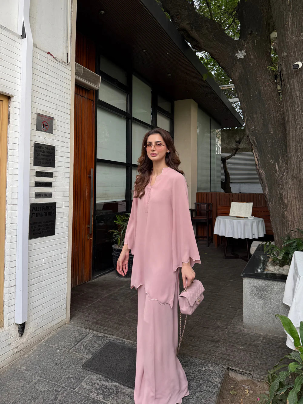 Tea Pink Scallop Set | LIRA