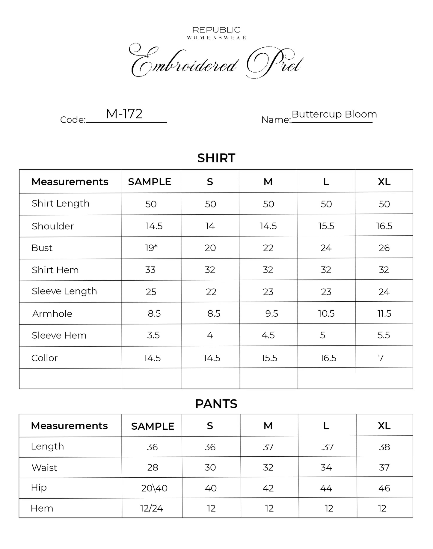 Buttercup Bloom | Embroidered Pret Vol- II '26 | Republic Womenswear