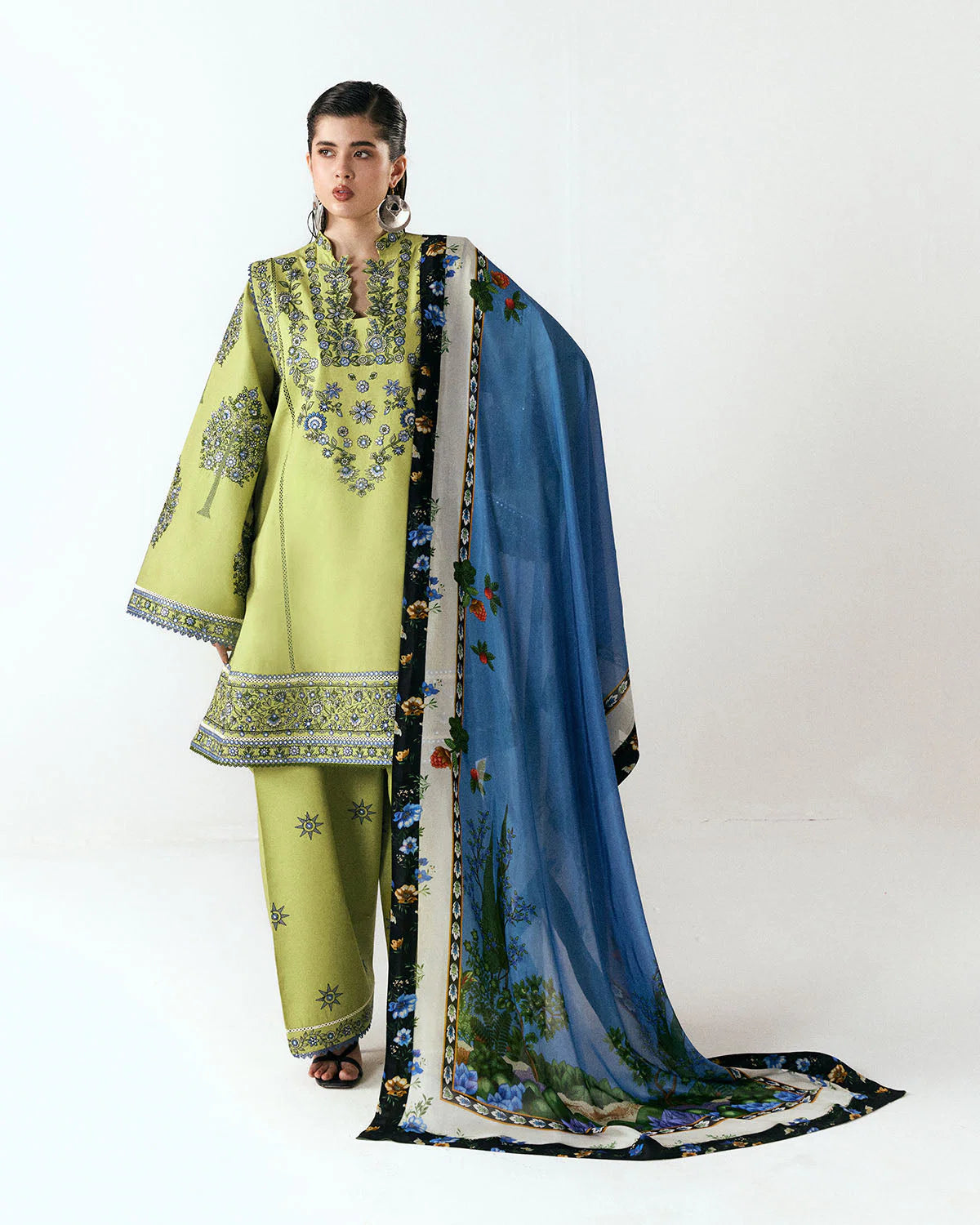 Mai | SS26 Edit III - Unstitched | Jugnu (RTS)