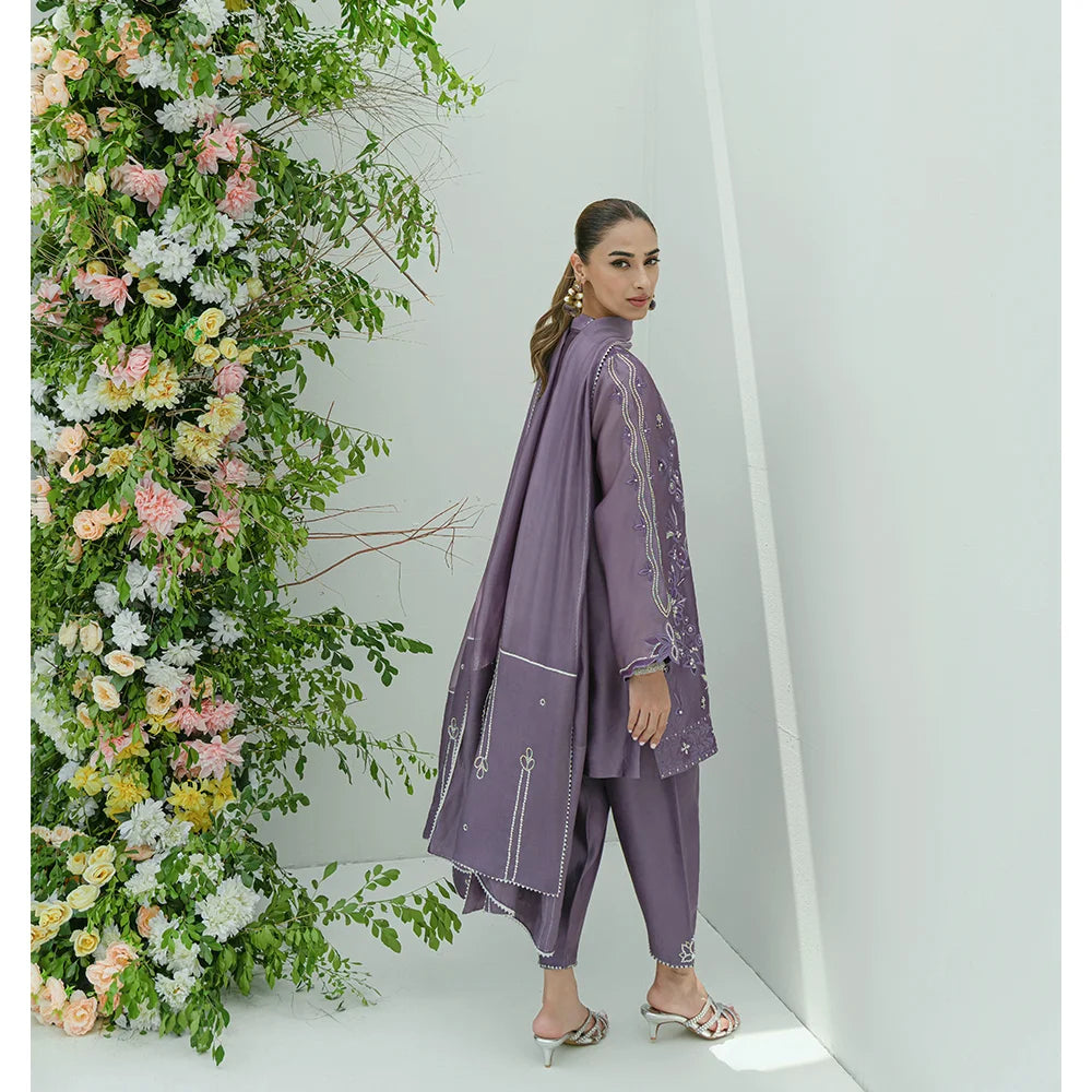 MAUVE FULL SET | NIMRAH HAFSA