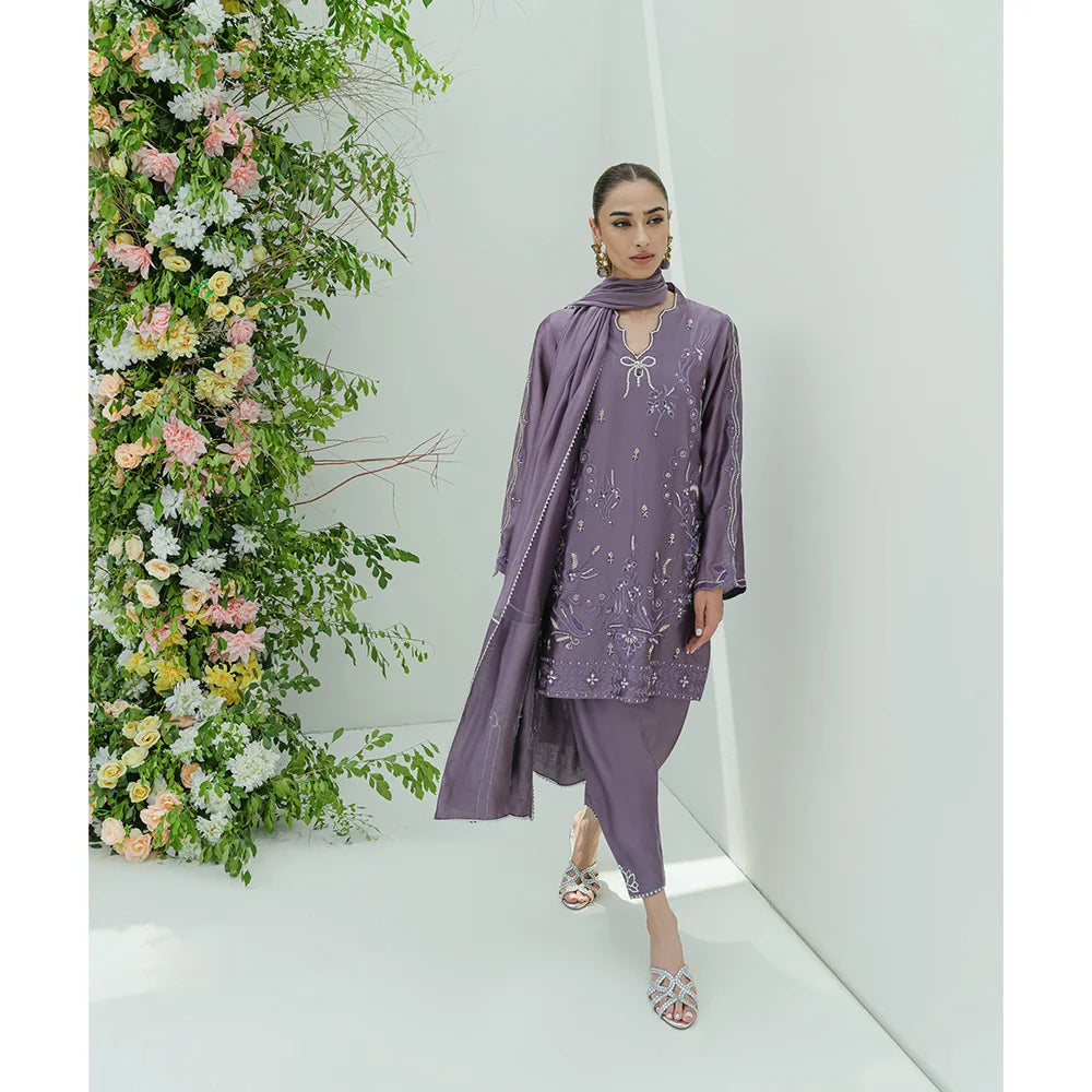 MAUVE FULL SET | NIMRAH HAFSA