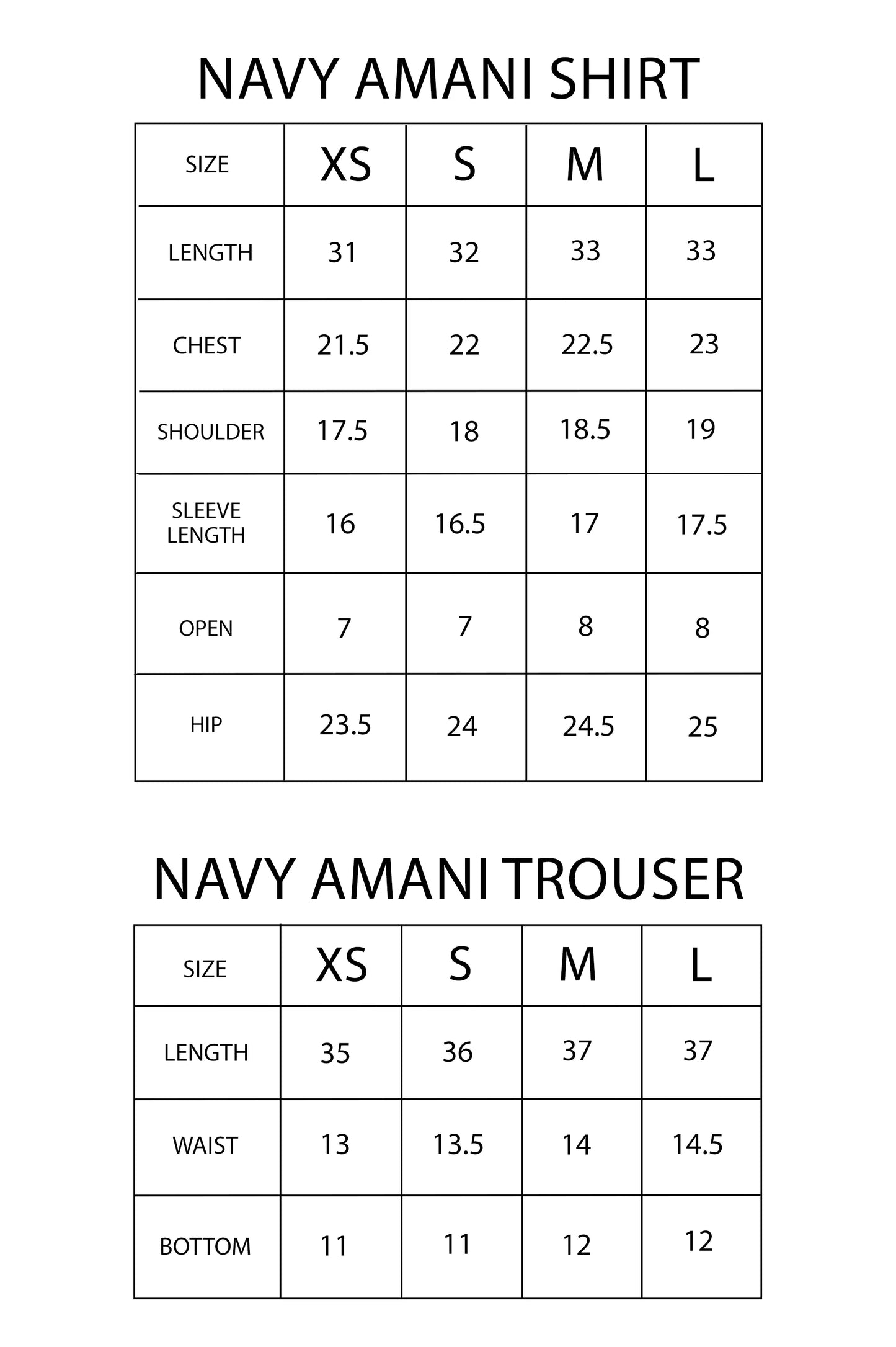 NAVY AMAANI SET | Winter Edit | La Pret