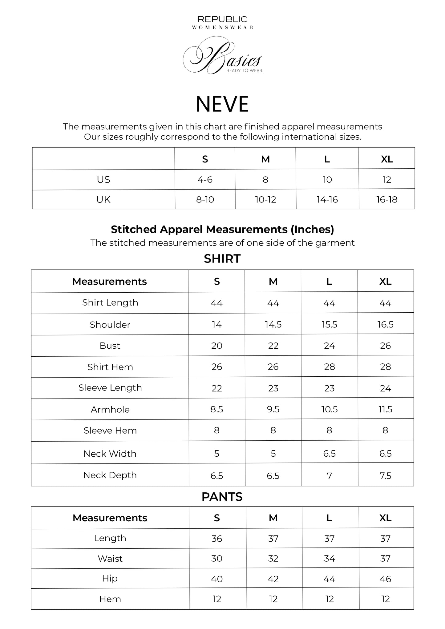 Voila | Basics Vol 1 '26 | Republic Womenswear