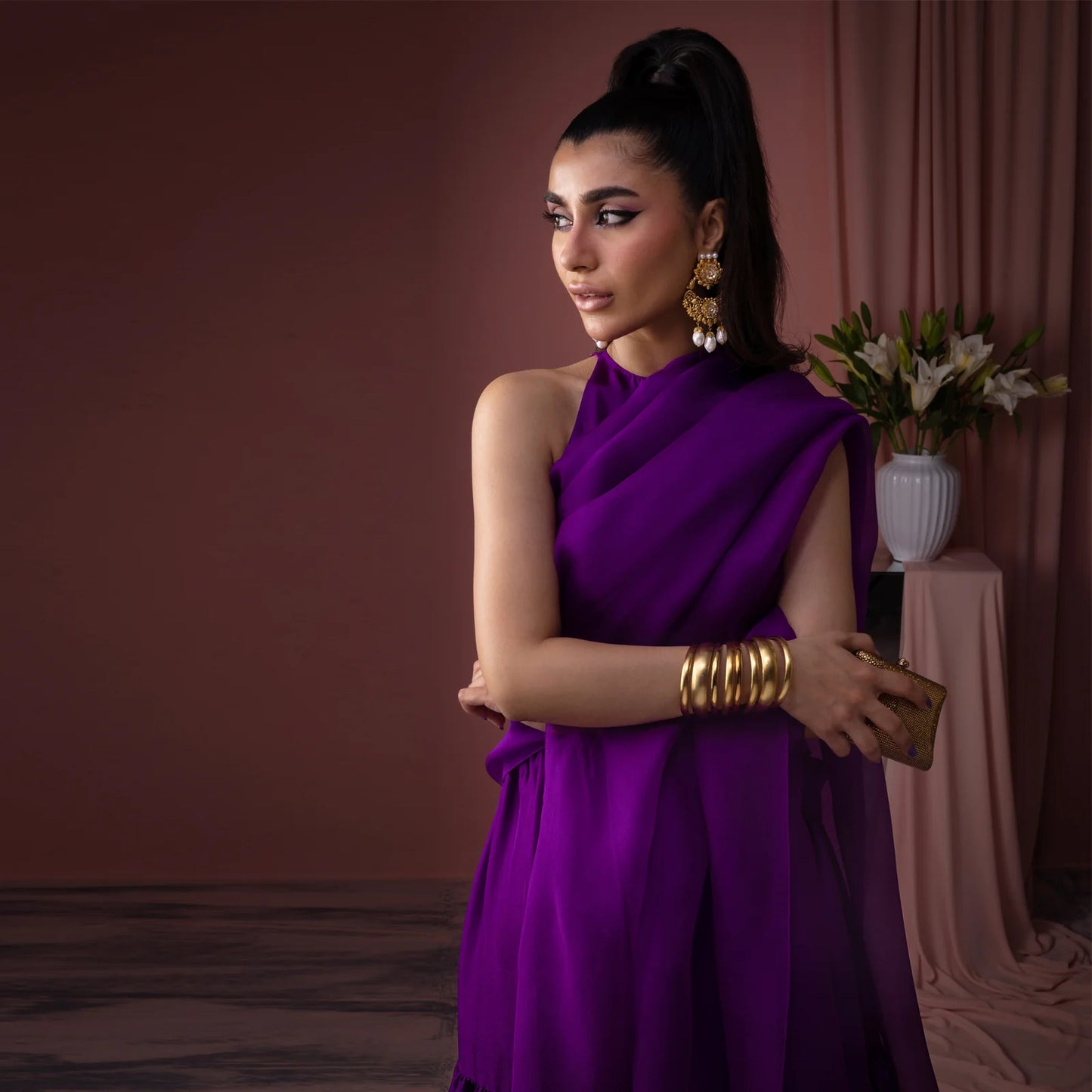 Purple Maxi | SADAF KANWAL