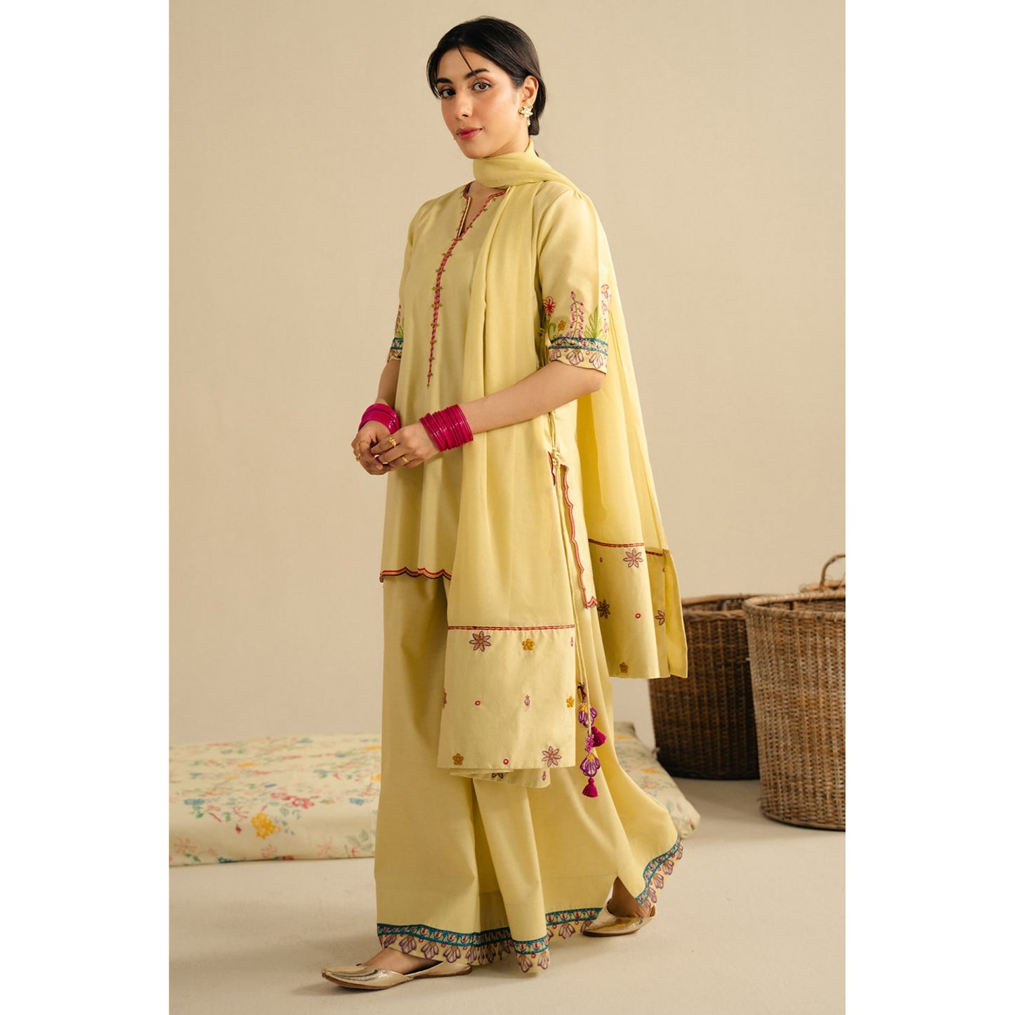 LIME GREEN OUTFIT | DYOT | Monsoon' 25