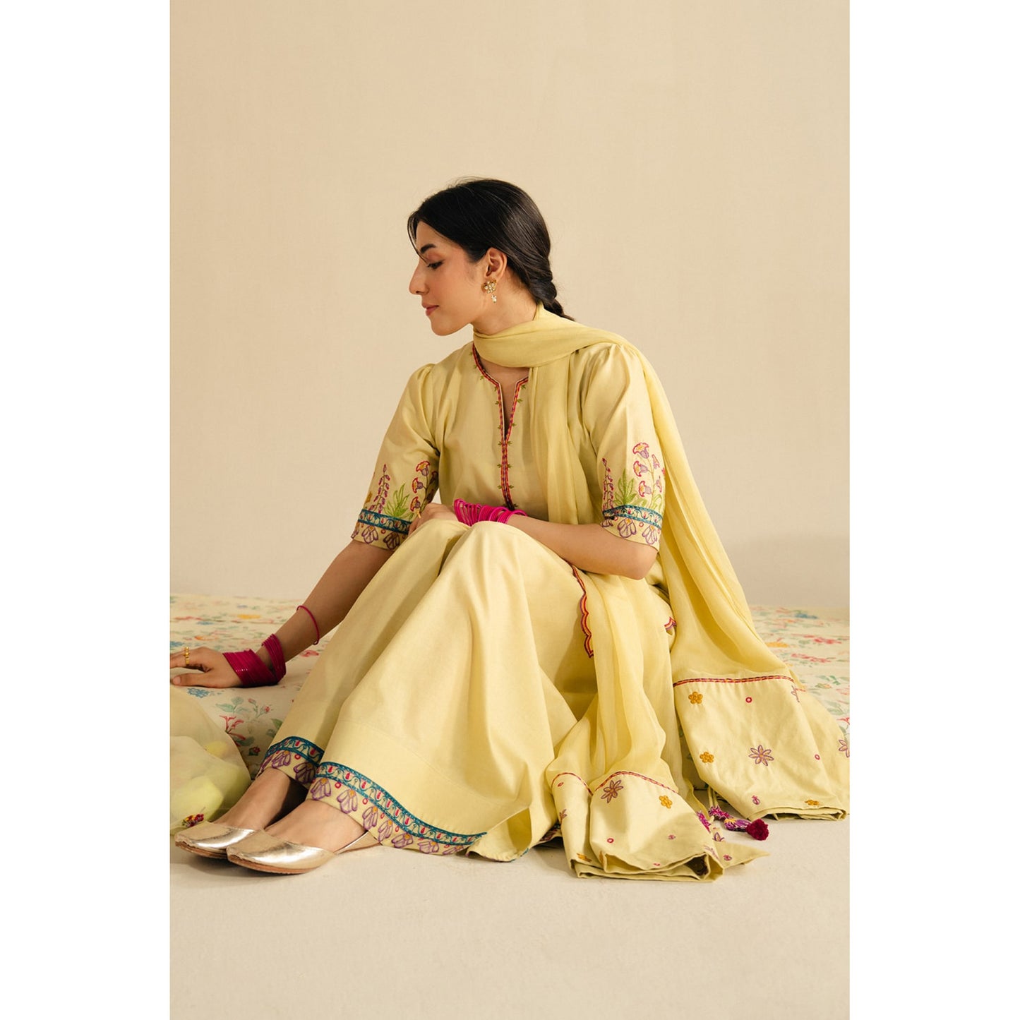 LIME GREEN OUTFIT | DYOT | Monsoon' 25