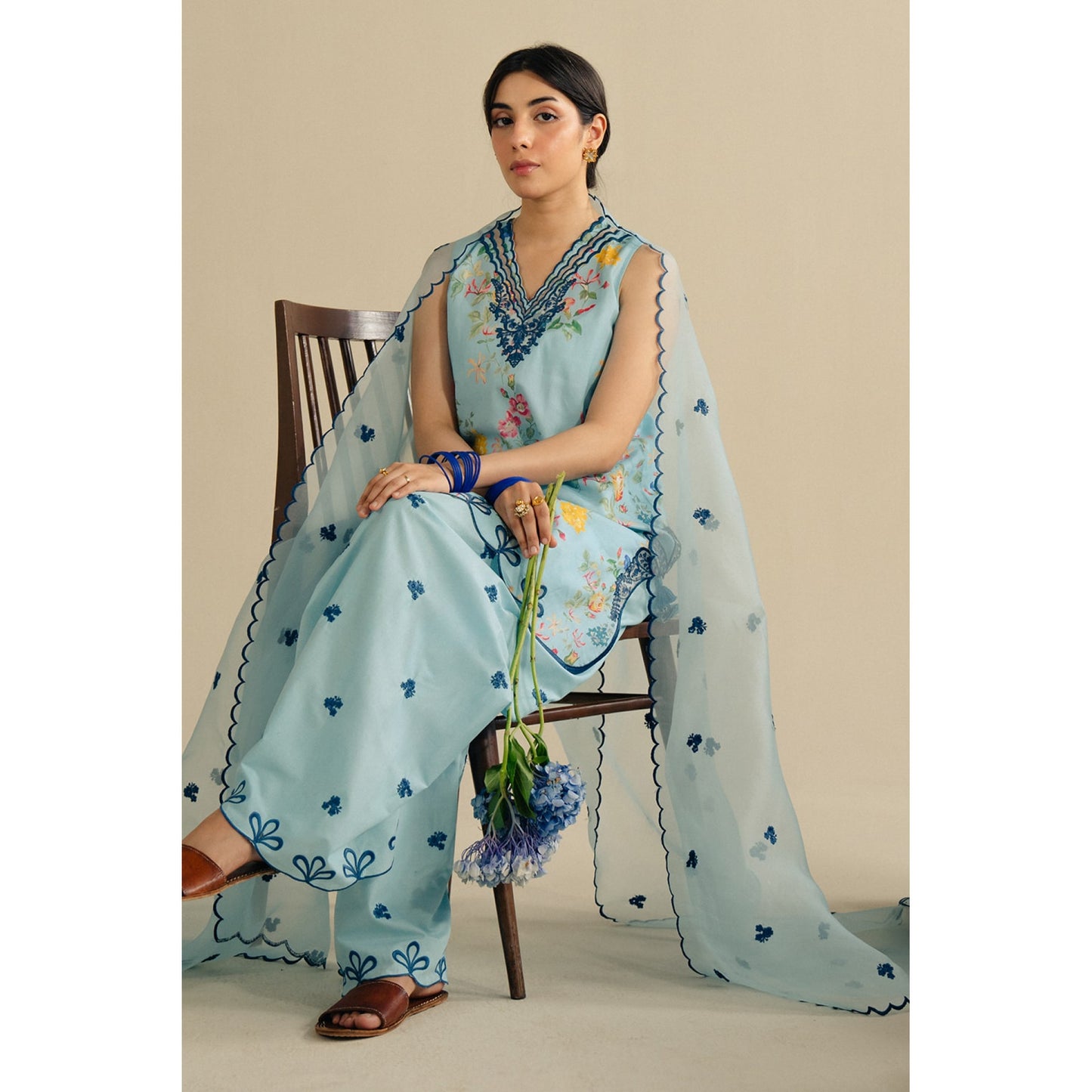 FRENCH BLUE OUTFIT | DYOT | Monsoon' 25