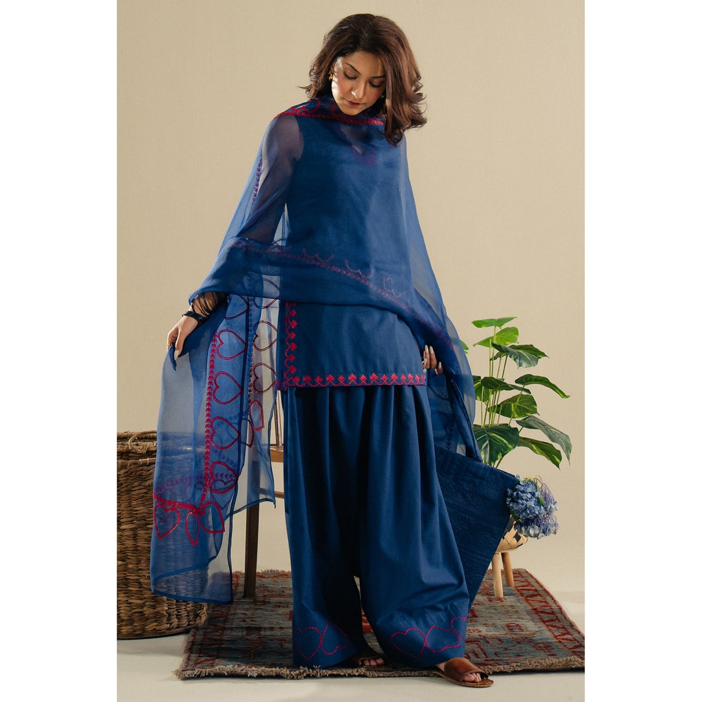 COBALT BLUE OUTFIT | DYOT | Monsoon' 25