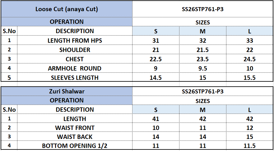 SS26STP761P2T | New Arrivals | Sana Safinaz