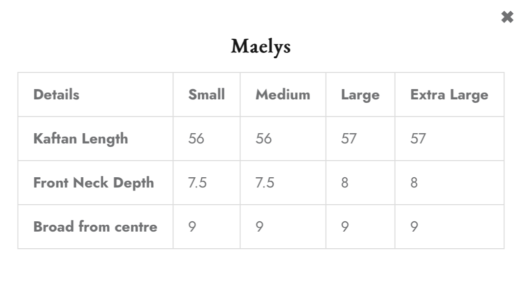 Maelys | Reina | Faiza Saqlain