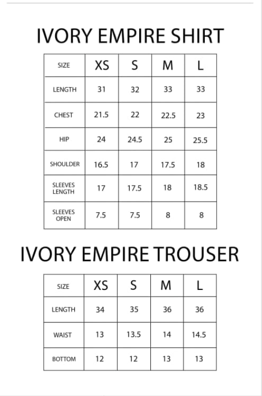 Ivory Empire Set | La Pret