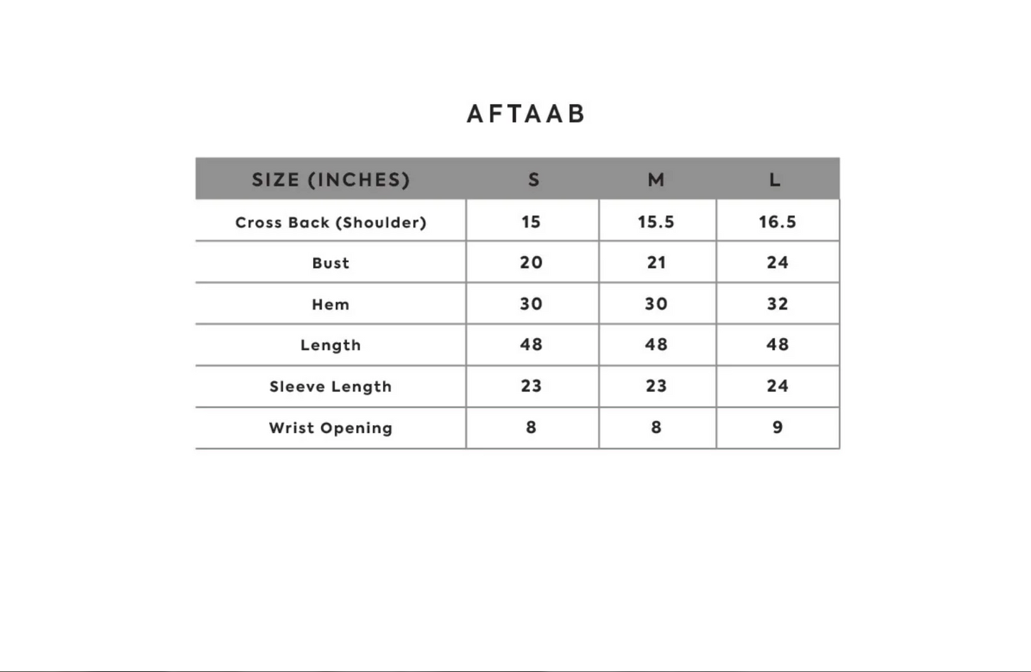 Aftaab | Basic Edit 1 '26 | ZARA SHAHJAHAN
