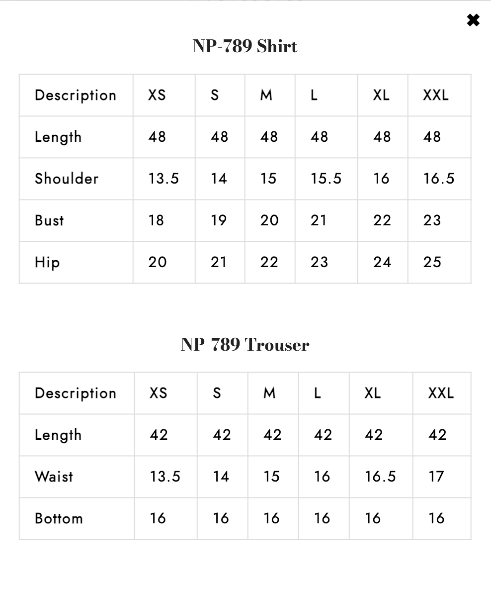 NP-789 | Summer collection '25 | Nureh