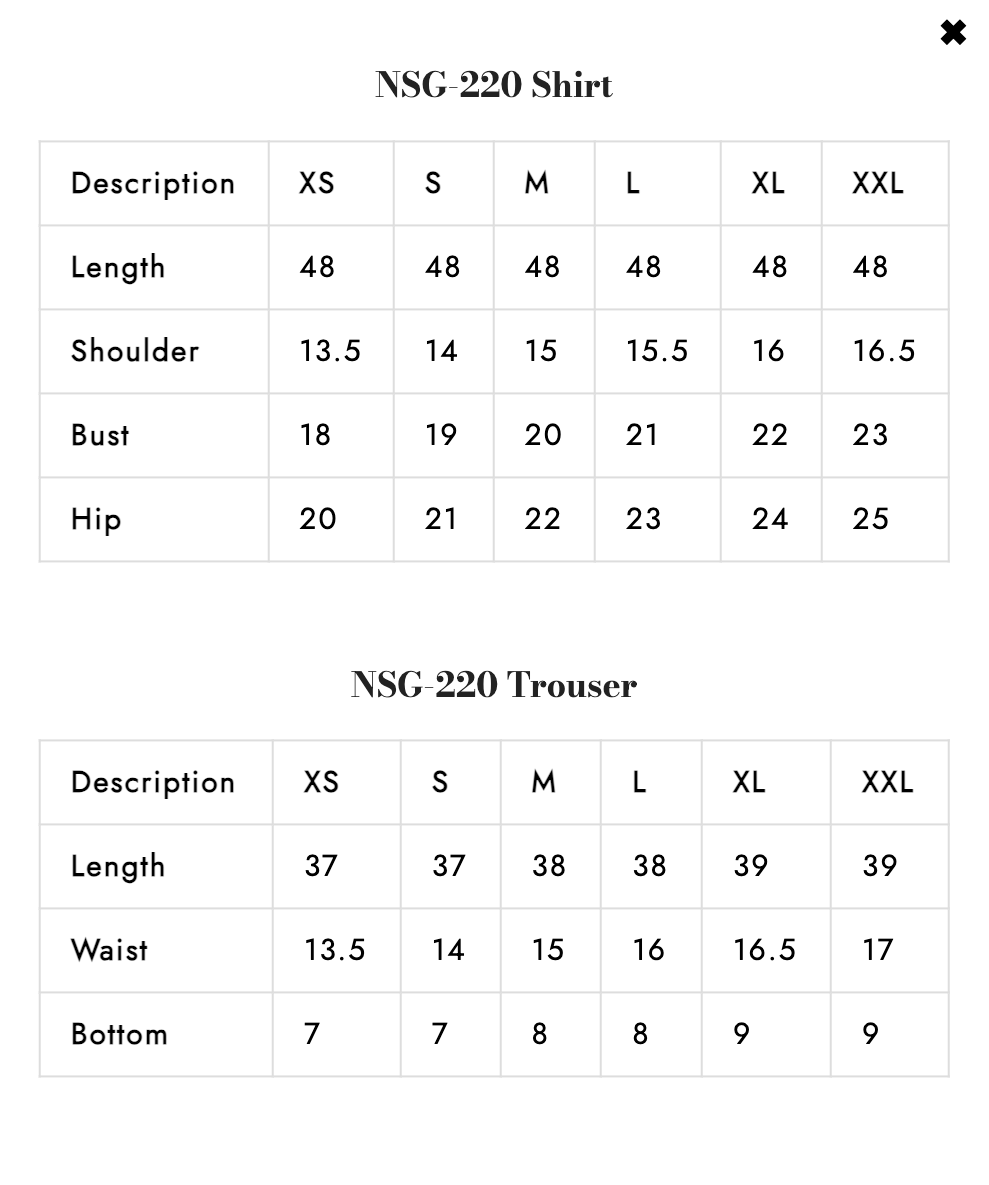 NSG-220 | Summer collection '25 | Nureh