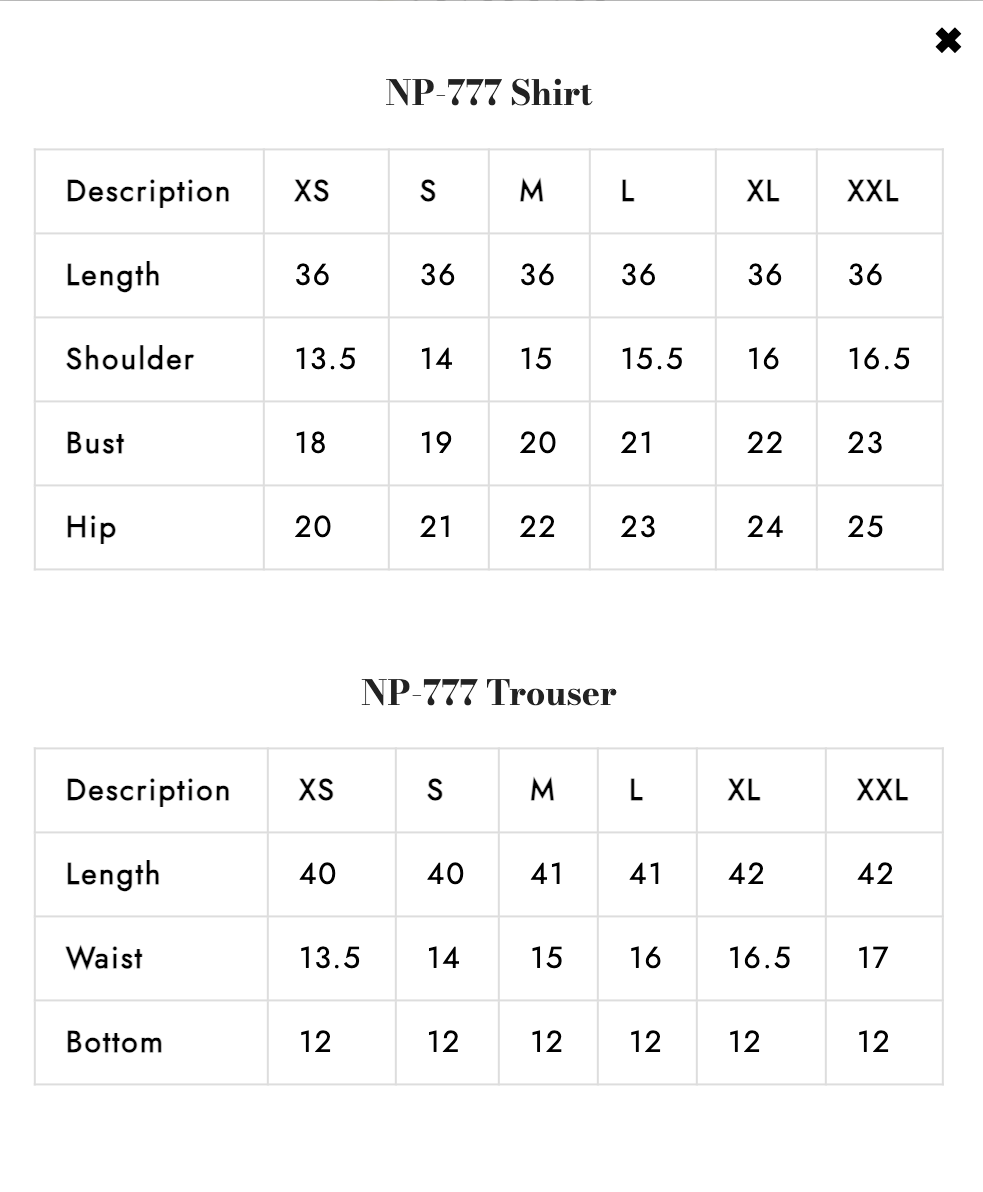 NP-777 | Summer collection '25 | Nureh