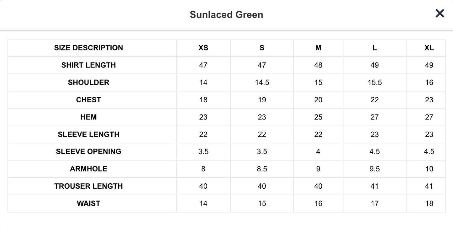 Sunlaced Green | Haze - Summer Edit'26 | AFROZEH