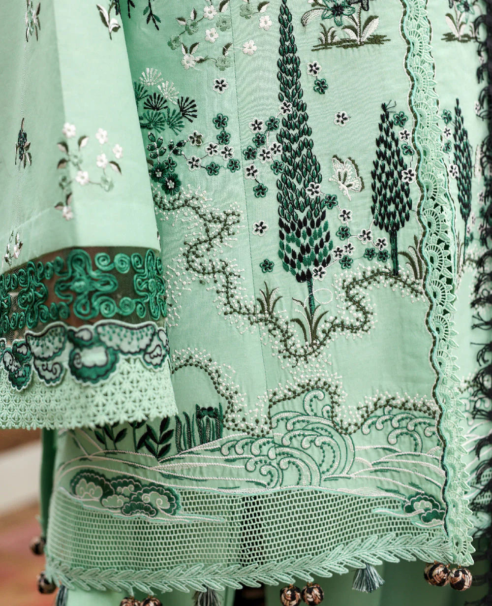 Sereya | Lilas- Summer Unstitched Lawn '26 | Republic Womenswear