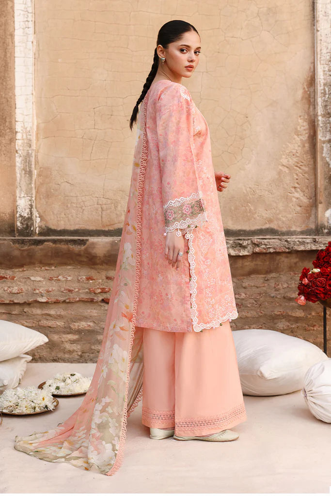 MUTED BLUSH | Eid Lawn '26 | Cross Stitch