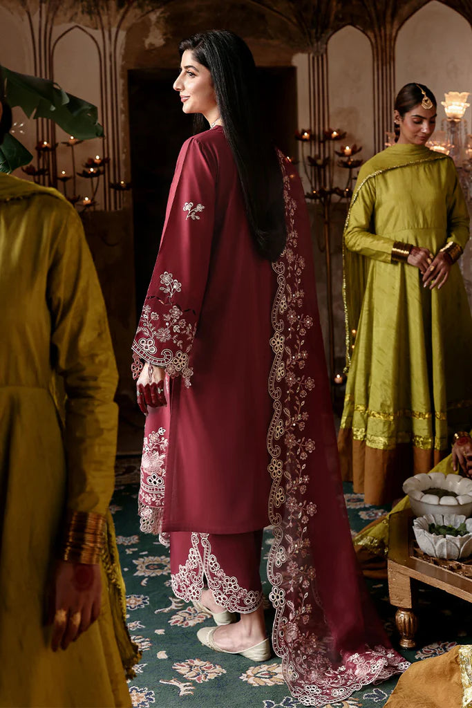 CRIMSON DRAPE | Eid Lawan '26 | Cross Stitch