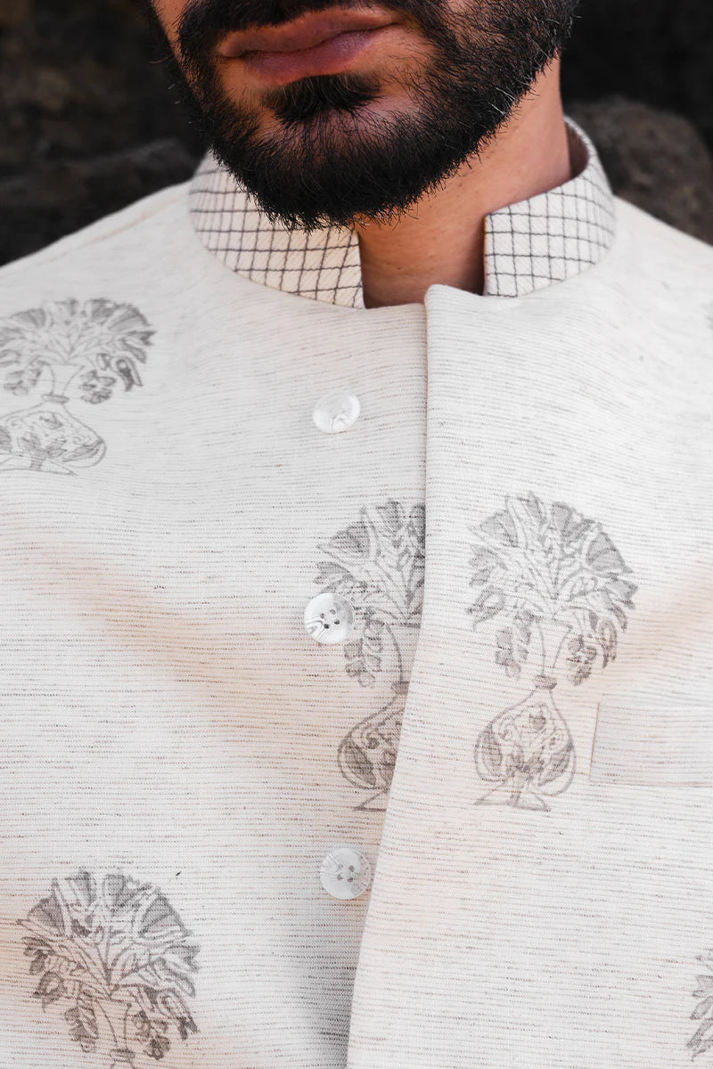 'Cream' Waistcoat | REPUBLIC MENSWEAR