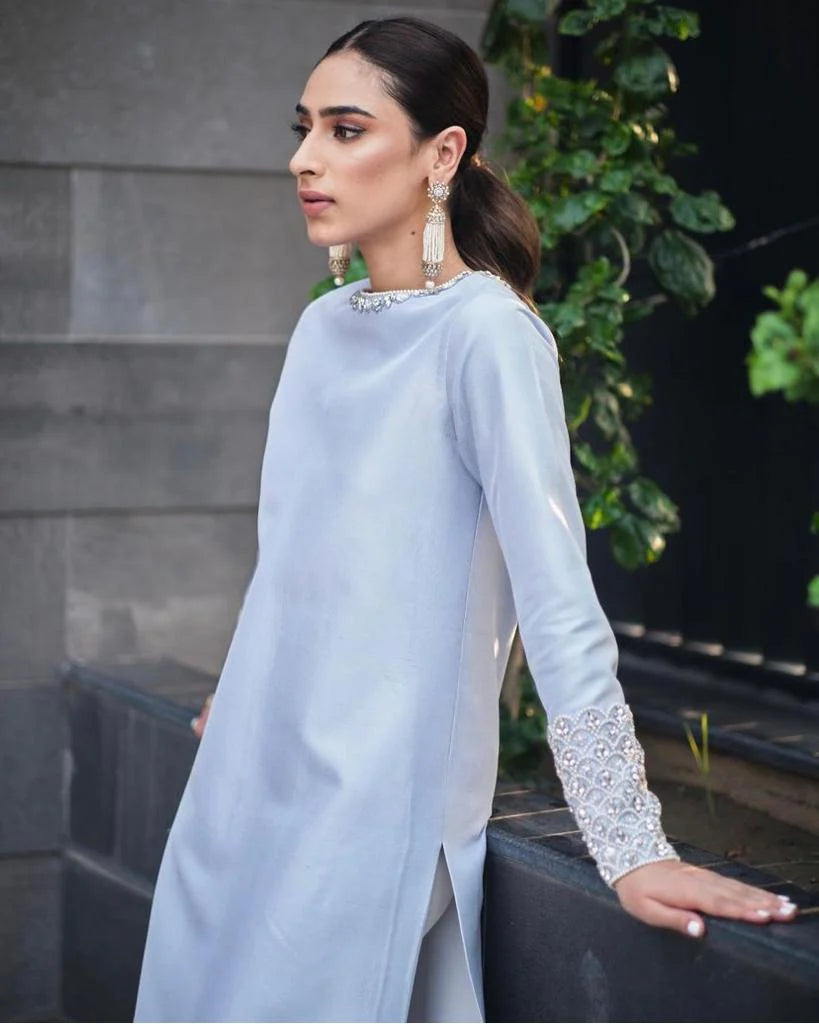 POWDER BLUE SAK FORMAL | SAK ATELIER