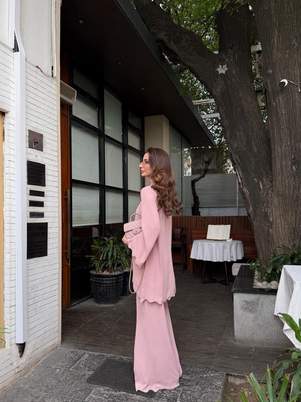 Tea Pink Scallop Set | LIRA