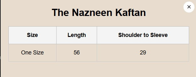 The Nazneen Kaftan | Beyond Basics '25 | SEF
