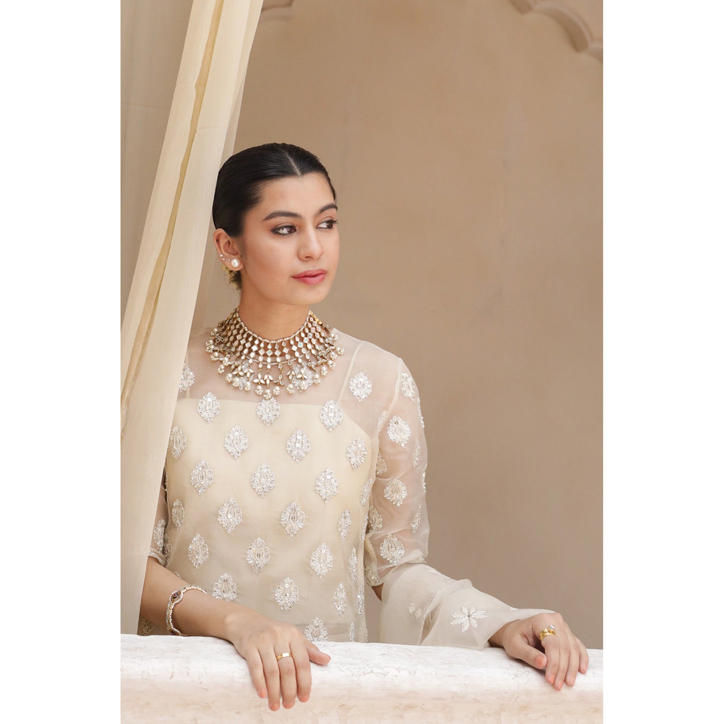 WHITE OUTFIT | ZEENAT '24 | DYOT