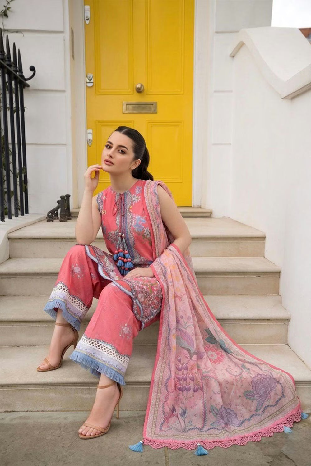 Design 6B Unstitched | SN Prints '26 | SOBIA NAZIR