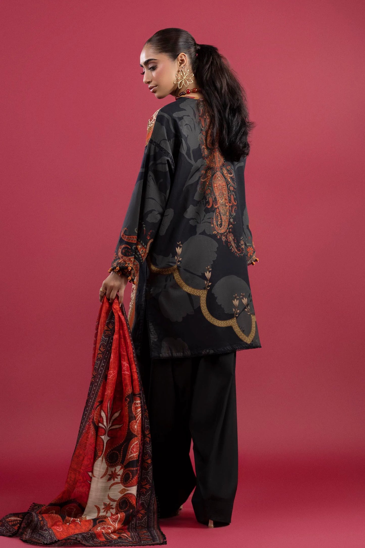 H253-001A-3DE | Sana Safinaz | Mahay Summer' 25