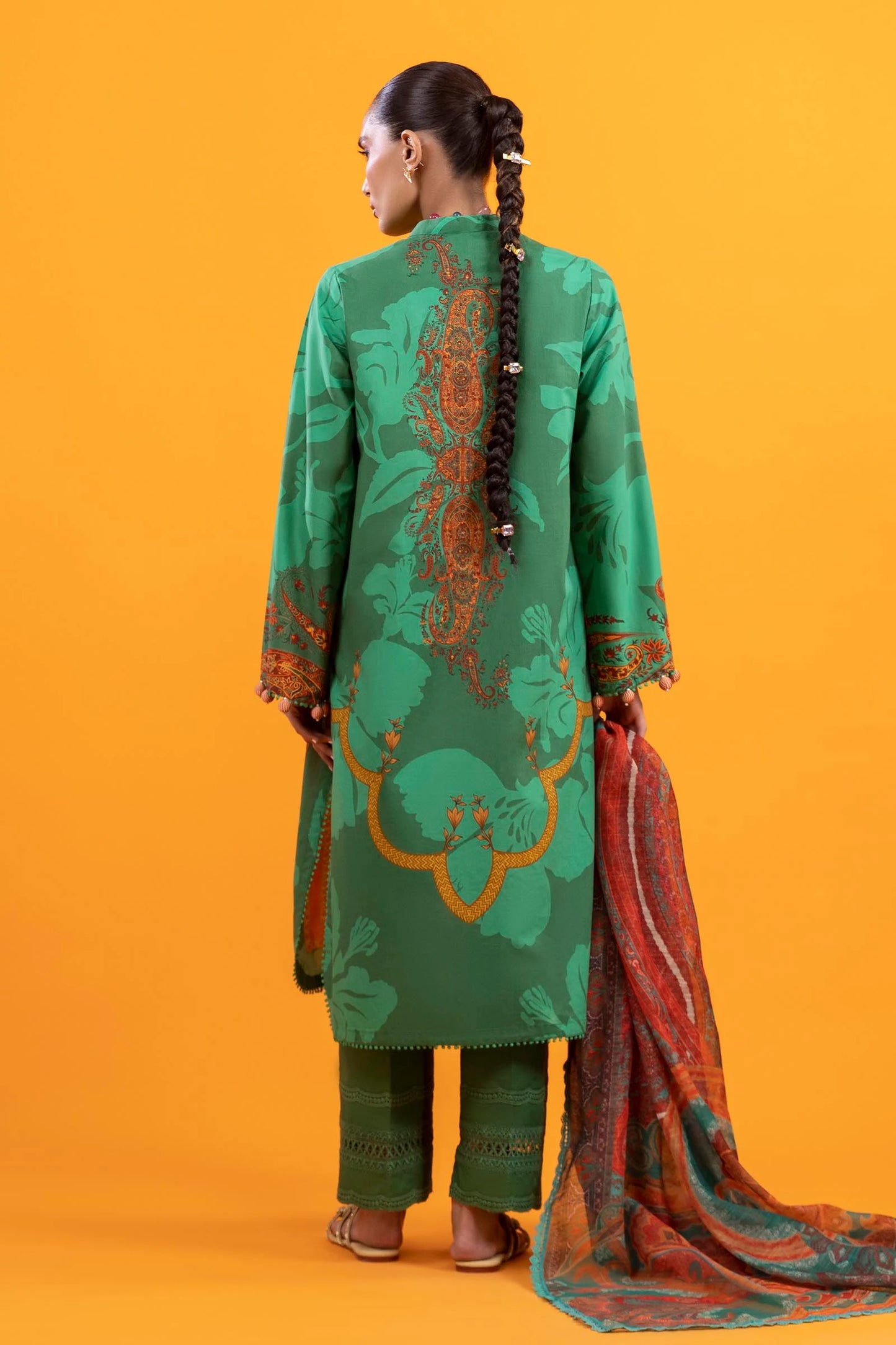 H253-001B-3DE | Sana Safinaz | Mahay Summer' 25