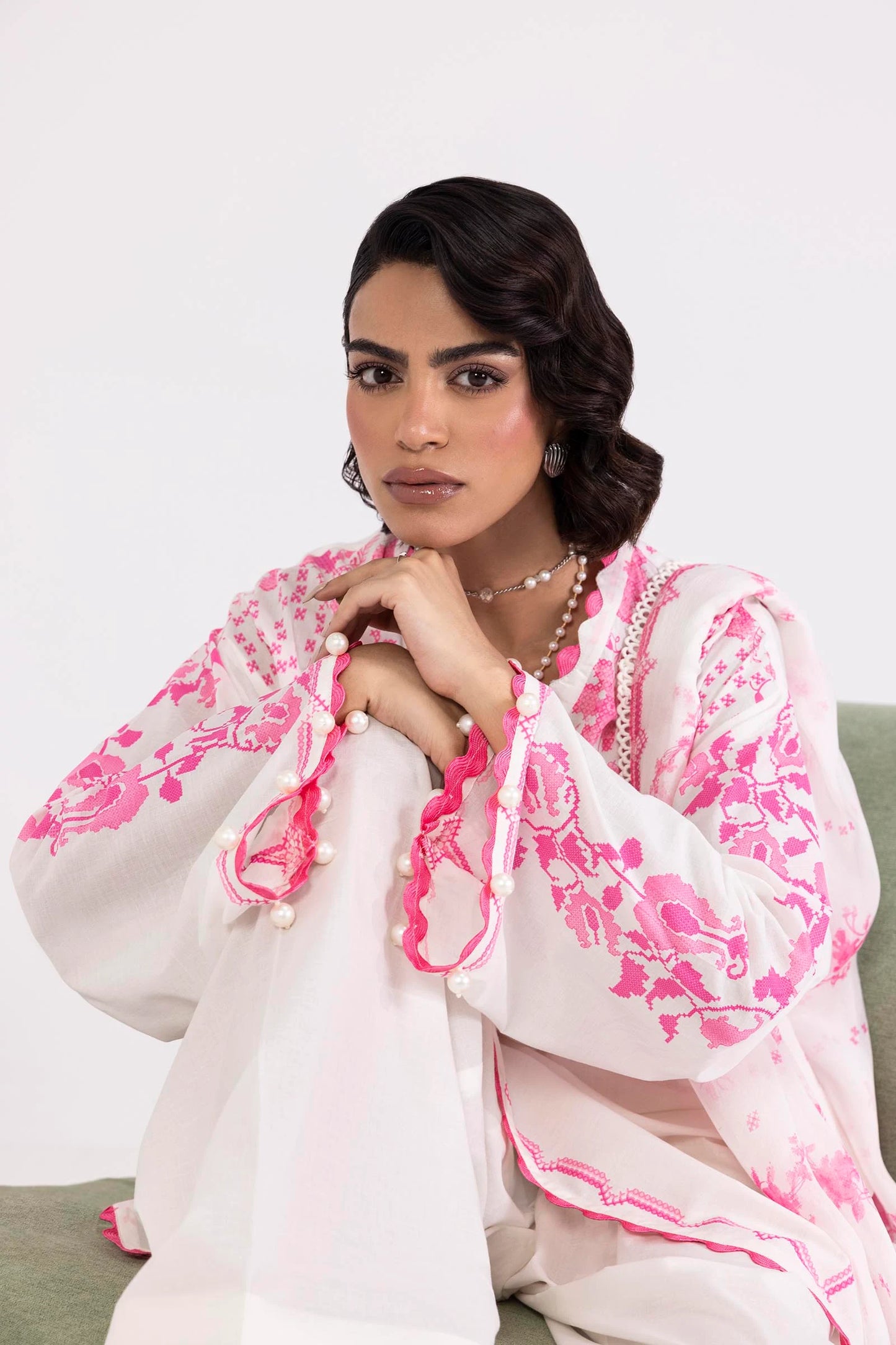 H253-004A-3AI | Sana Safinaz | Mahay Summer' 25