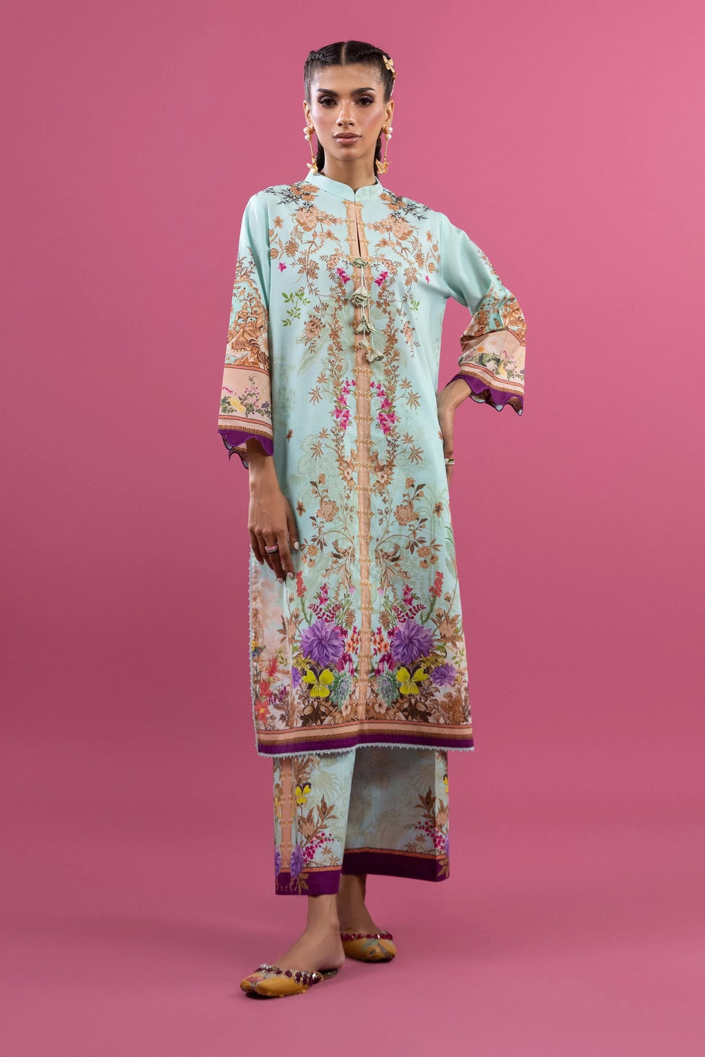 H253-005B-2C | Sana Safinaz | Mahay Summer' 25