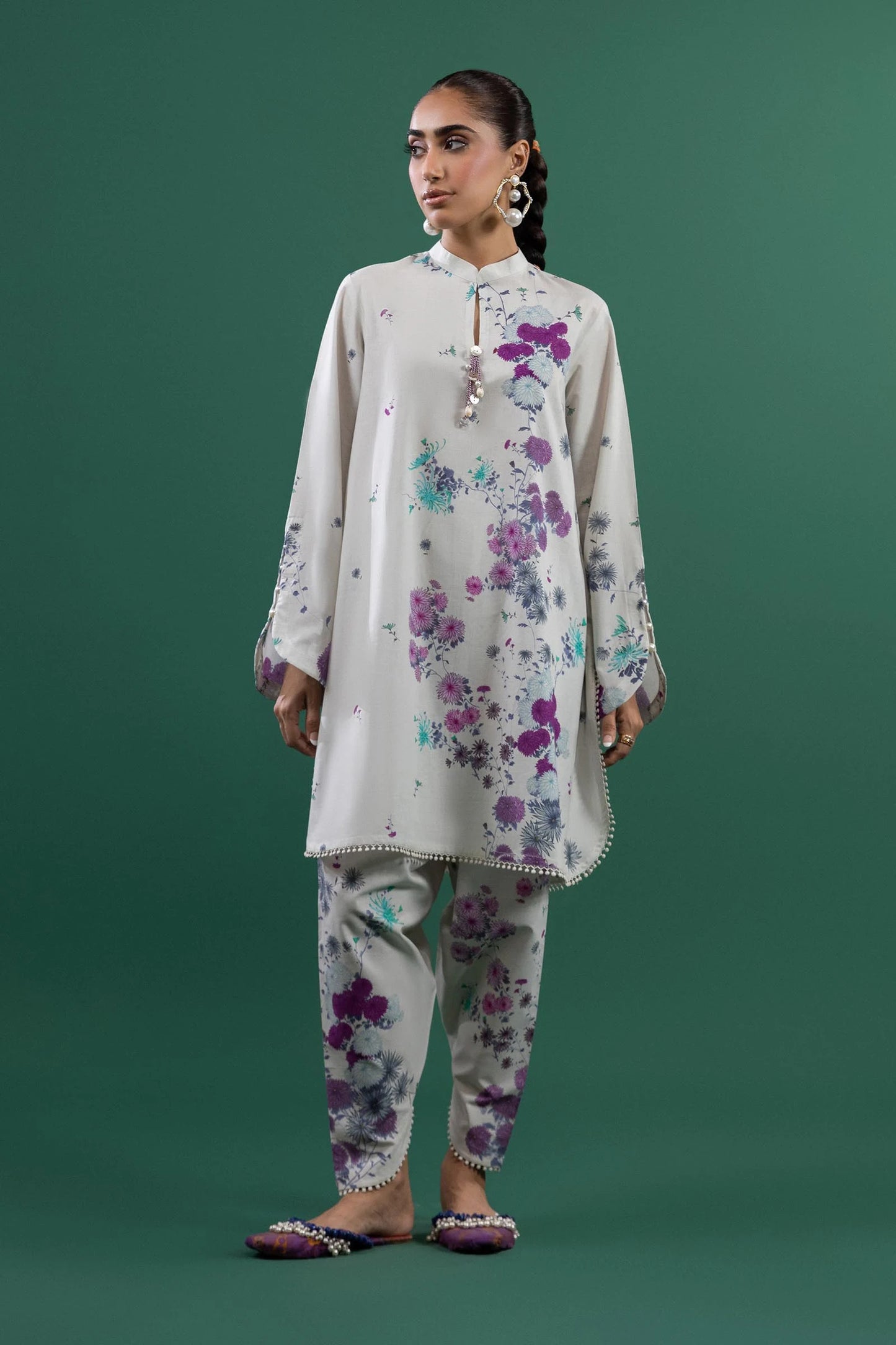H253-006A-2C | Sana Safinaz | Mahay Summer' 25