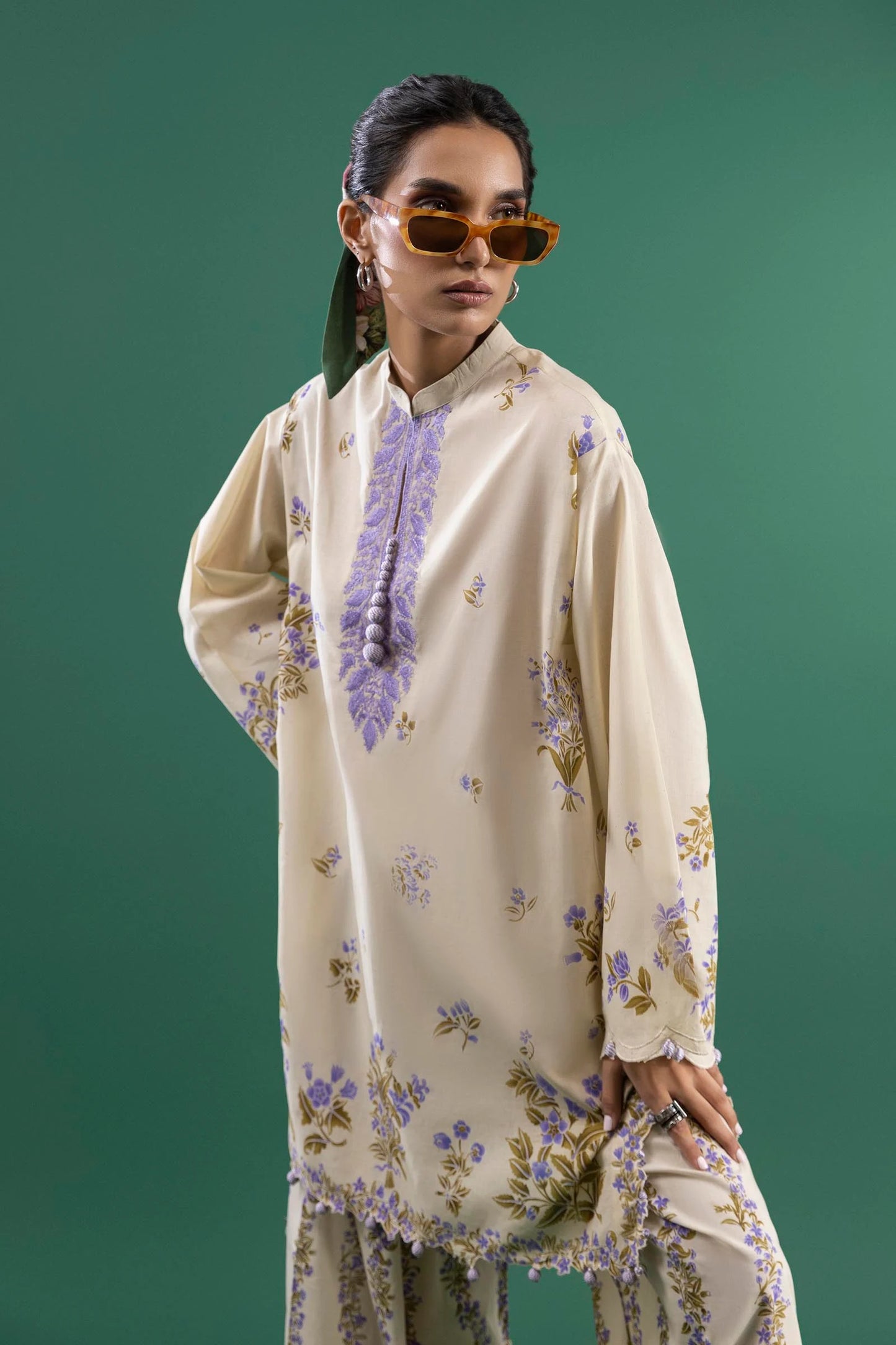 H253-007B-2C | Sana Safinaz | Mahay Summer' 25