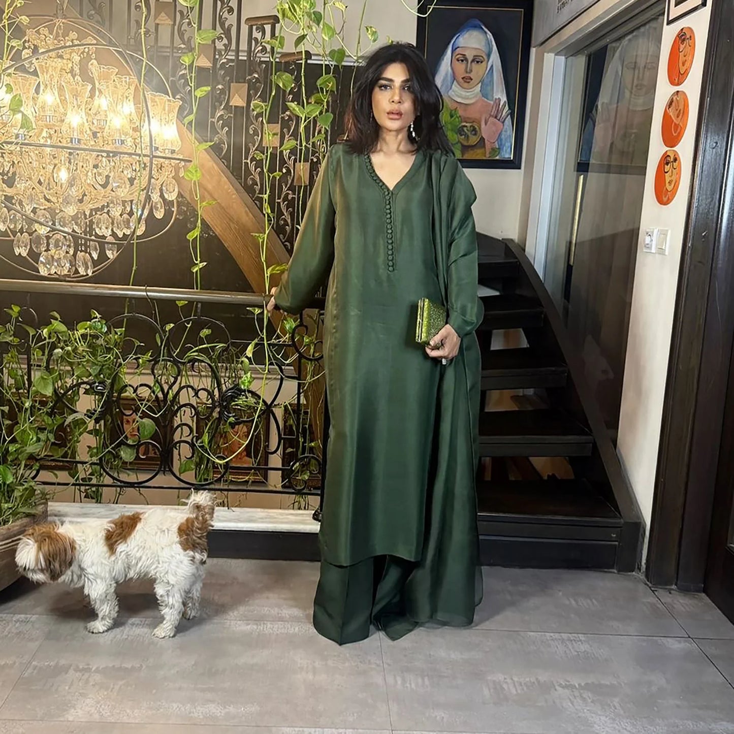 Tradition with a fierce edge-styled | SADAF KANWAL