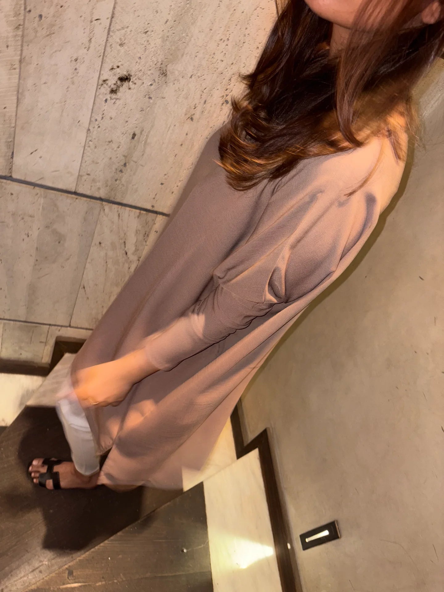 TAUPE LAURIE TUNIC | Sak Atelier