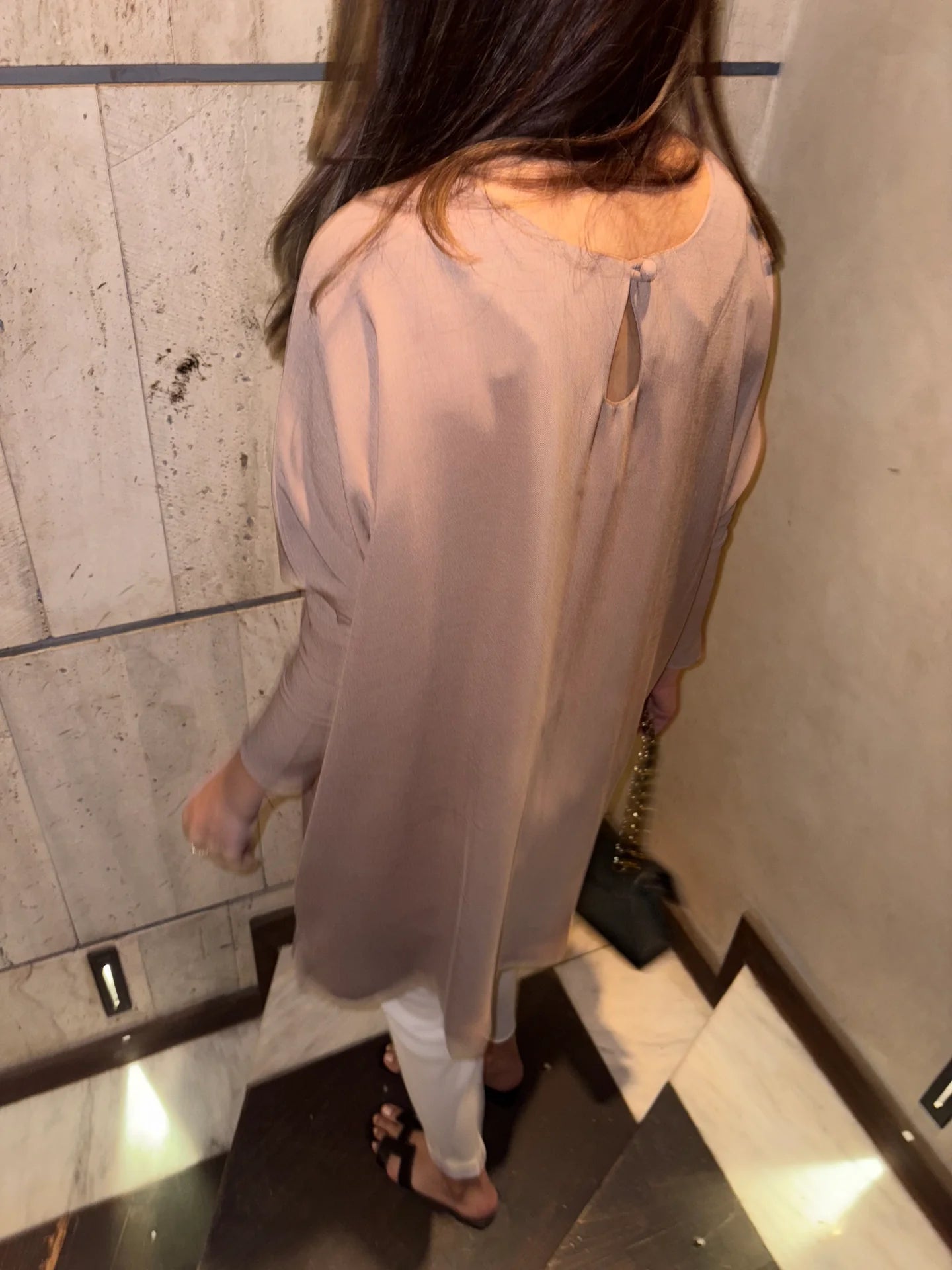 TAUPE LAURIE TUNIC | Sak Atelier
