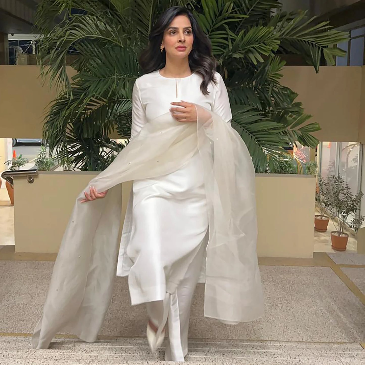 White, Stripped Down To Shape And Shine | SADAF KANWAL